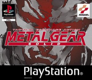 Metal Gear Solid (PSX) - okladka